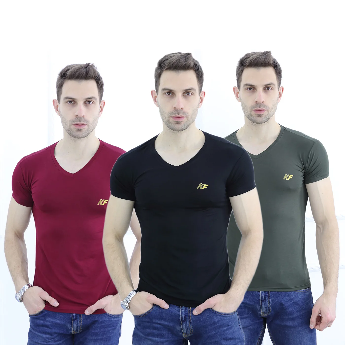 Размера плюс L 6XL мужские летние футболки для всей семьи модные Новинка 2017