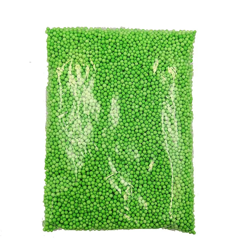 1 Pack Colorful Foam Beads Supplies Balls Snow Mud Particles Accessories Slime Balls Small Tiny Foam Beads Filler For 2-4mm