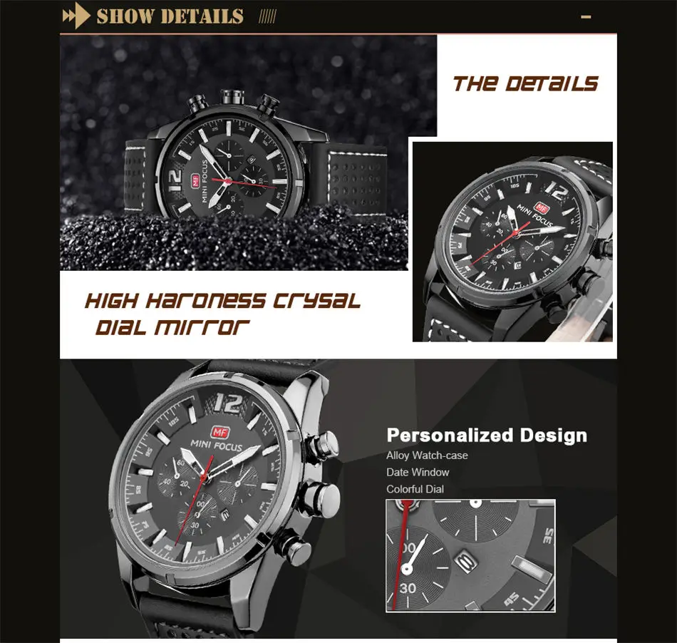 Часы мужские в классическом стиле модные часы из натуральной кожи черные золотые