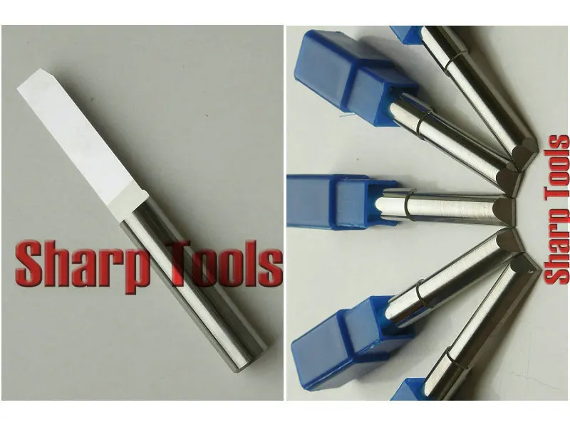 Эффективные прямые фрезы с 1 канавкой 6*22 мм гравировальные Фрезы ЧПУ