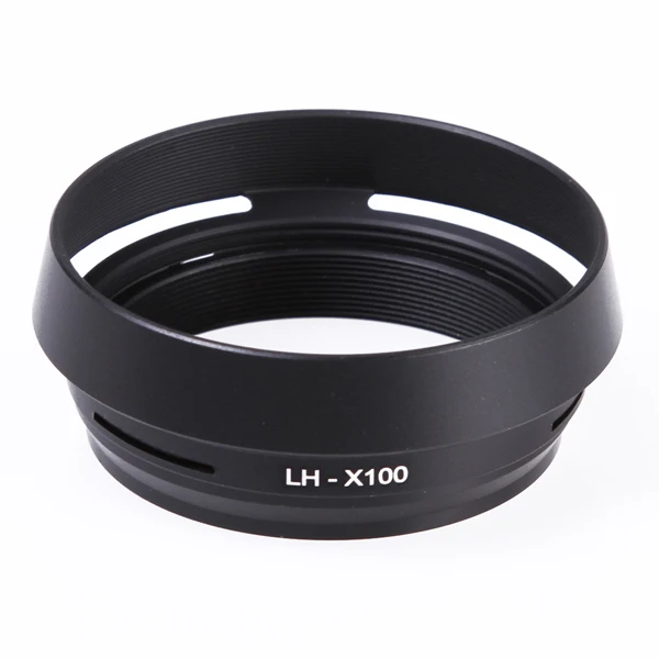 49 мм металлическая изогнутая вентилируемая бленда объектива для Fujifilm finepix X100 LH / | Бленды -32214567399