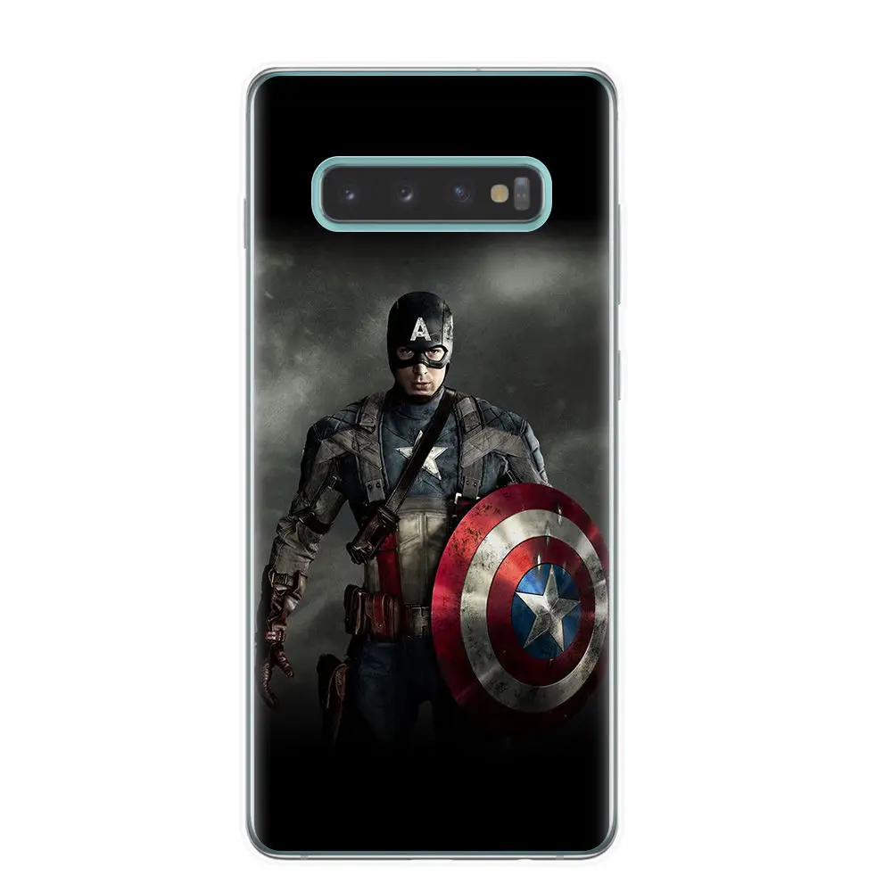 Marvel Мстители Герои комиксы коллаж чехол для телефона samsung Galaxy S10 Lite S10E S10 Plus M10 M20 Чехол Мягкий ТПУ силиконовый чехол - Цвет: T4040