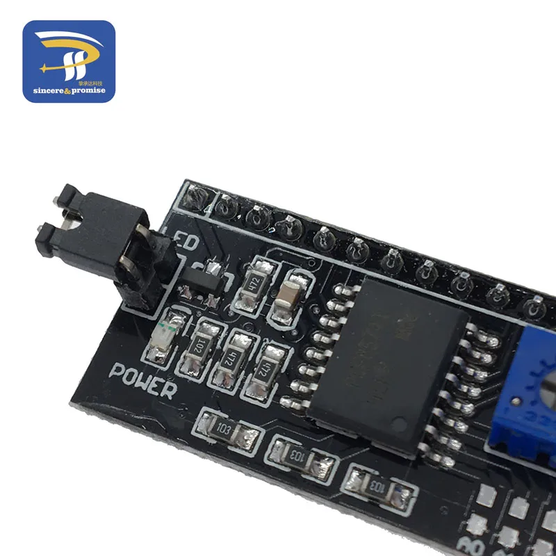 Плата адаптера PCF8574T PCF8574 IIC/I2C/LCD Интерфейс 1602 2004 LCD для Arduino|lcd 1602|lcd adapterlcd lcd |