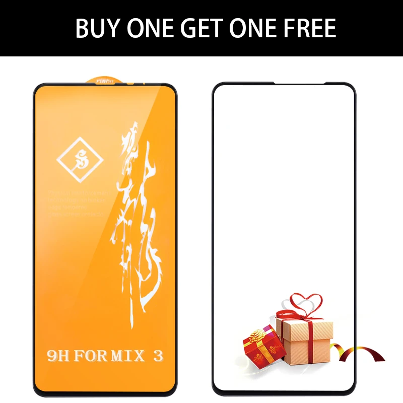 Защитное стекло закаленное MOFi для Xiaomi mi mix 3 mix3 6 39''|Защитные стёкла и плёнки