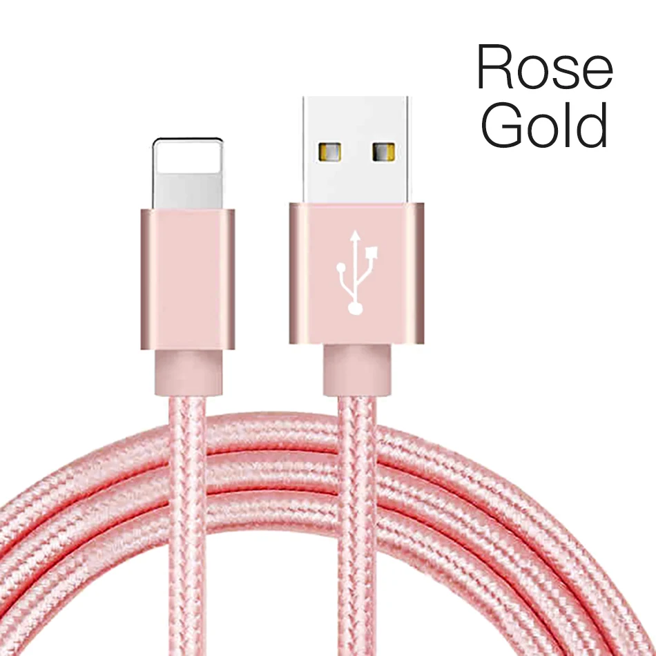 NOHON USB кабель для передачи данных для iPhone 5S 6s 5 6 7 8 Plus Xs Max XR X 10 iPad планшет нейлоновая оплетка Быстрая зарядка зарядное устройство световые кабели