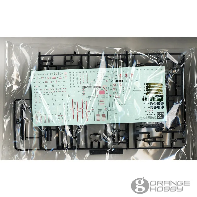 Bandai RG 30 1/144 полный панцири единорог Gundam мобильный костюм RX-0 Сборная модель наборы