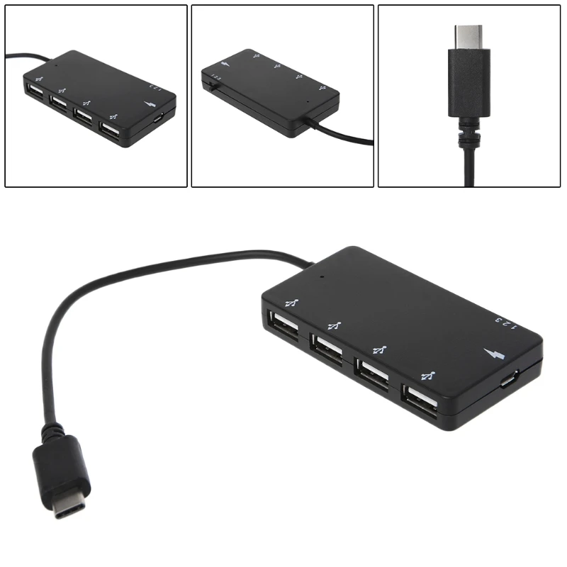 

Адаптер для зарядки OTG с 4 USB-портами