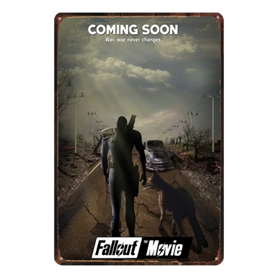 Fallout игра Металлическая жестяная вывеска винтажные таблички для стены паба дома искусство Ретро Бар украшения A-5774 - Цвет: DU1806
