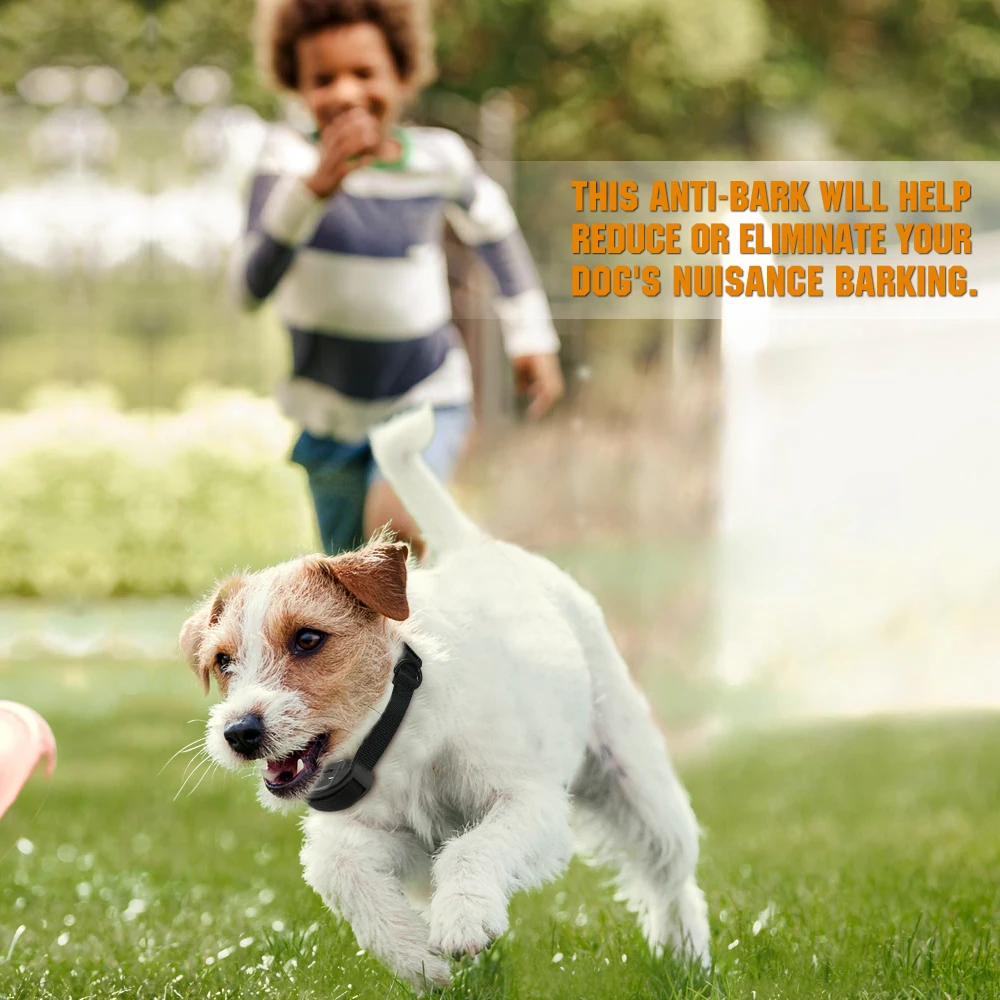 Ошейник для домашних питомцев антилай 7 уровней маленьких средних и больших