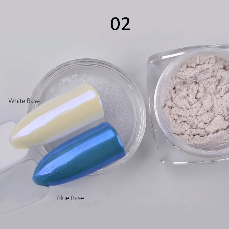 Красивый 2 г/кор. Алмазный жемчуг для дизайна ногтей Волшебное Зеркало Блестящий