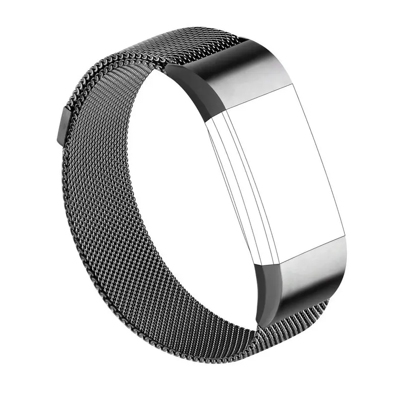Миланская петля для Fitbit Charge 2 Hr ремешок сменный наручный браслет из нержавеющей стали для Fit Bit Charge2 умные часы маленькие