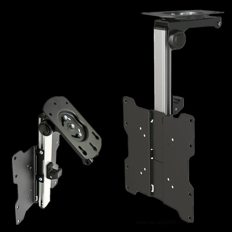 

F1440 Foldable Car Ceiling 17-37 inch Screen LED LCD Monitor Holder TV Mount Hanger Wall Mount Rack Cabinet Mount TV Holder