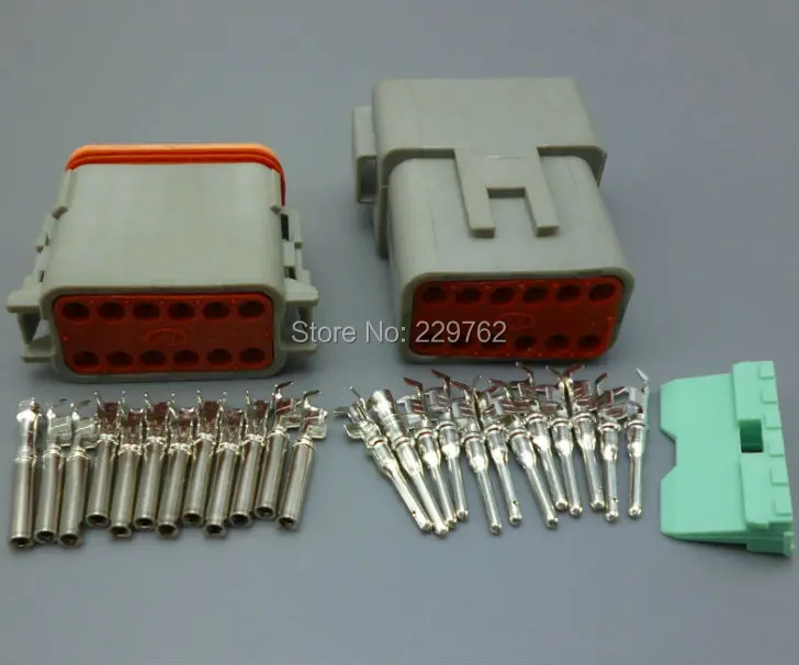 12-контактный автоматический водонепроницаемый разъем электрического провода