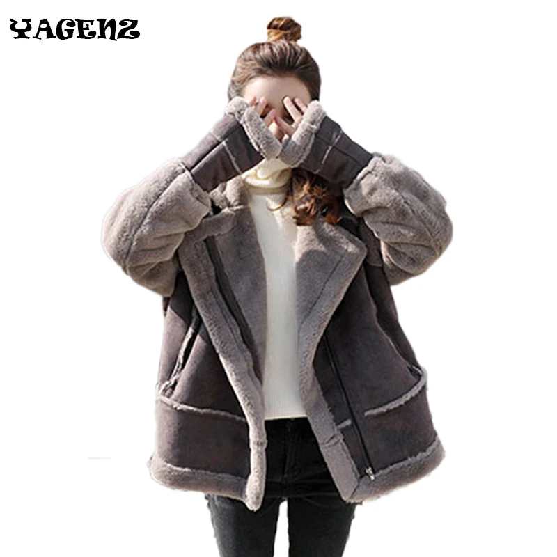 Повседневная куртка Ms 2020 зимнее повседневное пальто из искусственной замши и