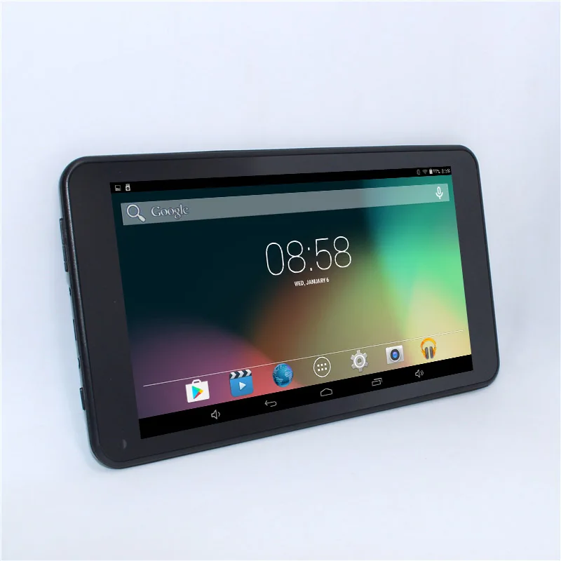7 дюймовый планшетный ПК Android 4 Allwinner A33 четырехъядерный одна камера 1 ГБ/8 ГБ Bluetooth Wi