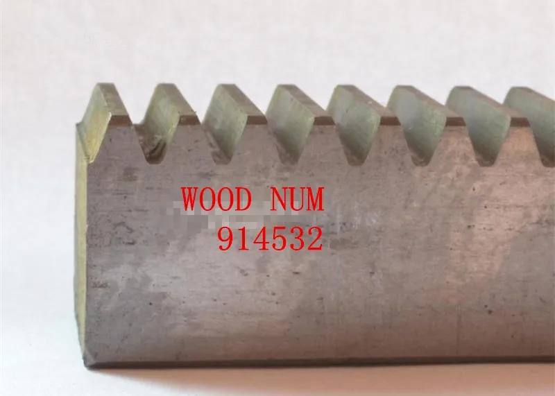 Мод 5 spur Gear Rack правильные зубья 50x50x1000 мм Длина 1000 45 # сталь черный оксид CNC части