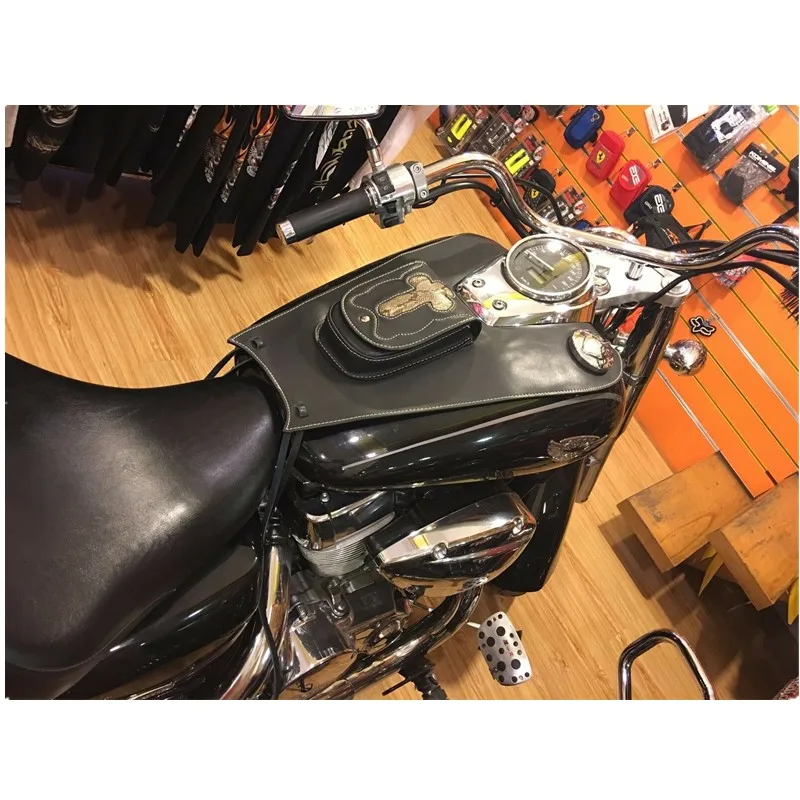 Кожаный чехол для мотоциклетного бака с чехлом Honda Shadow 750 04-11 C2 C4 RC50 |
