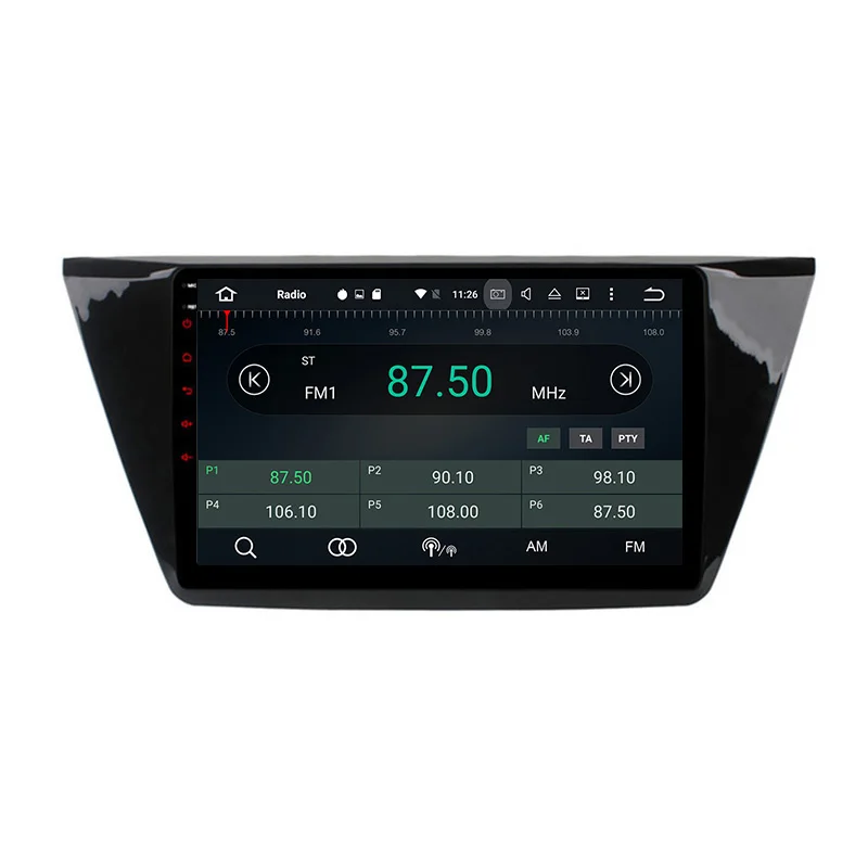 Aoluoya ips ram 4 Гб Восьмиядерный Android 8,0 автомобильный Радио DVD gps навигация для Фольксваген Touran аудио мультимедиа wifi