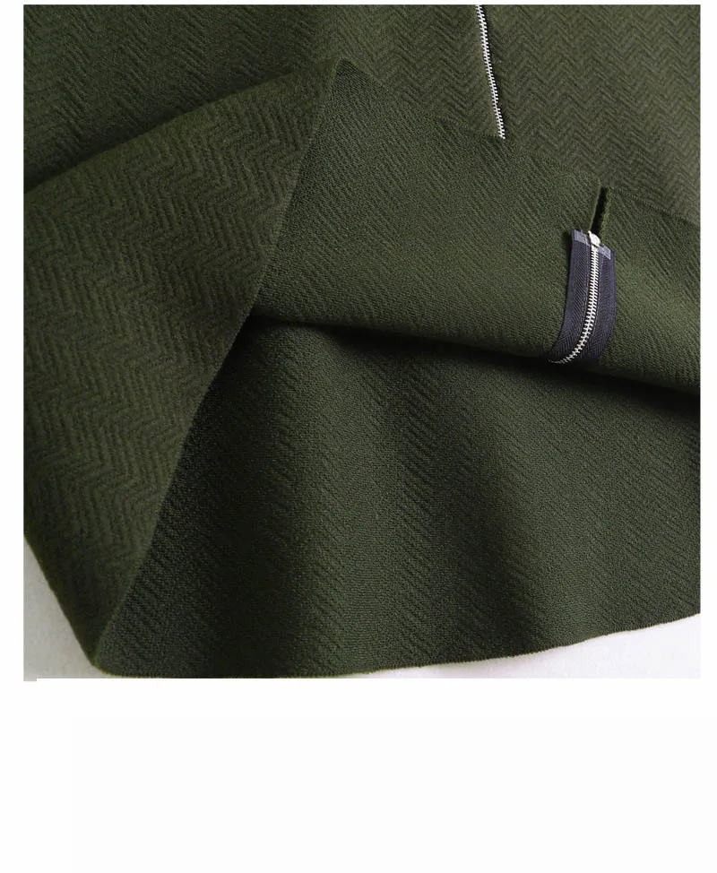 2019 новая Жаккардовая юбка трапециевидной формы с высокой талией для женщин