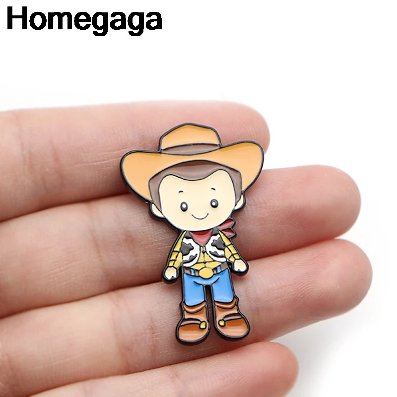 Homegaga Мультяшные цинковые Мультяшные булавки для мужчин и женщин para рубашка Шарм пальто одежда рюкзак аксессуары медаль значок Броши D2142