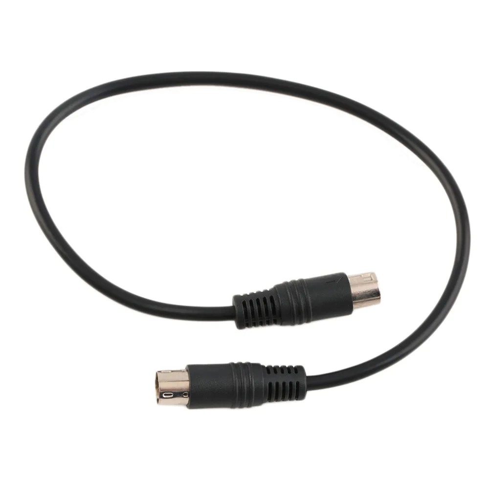 Новый черный 9 контактный разъем мини PIN Din кабель сигнала для Genesis 2 Scart Горячая