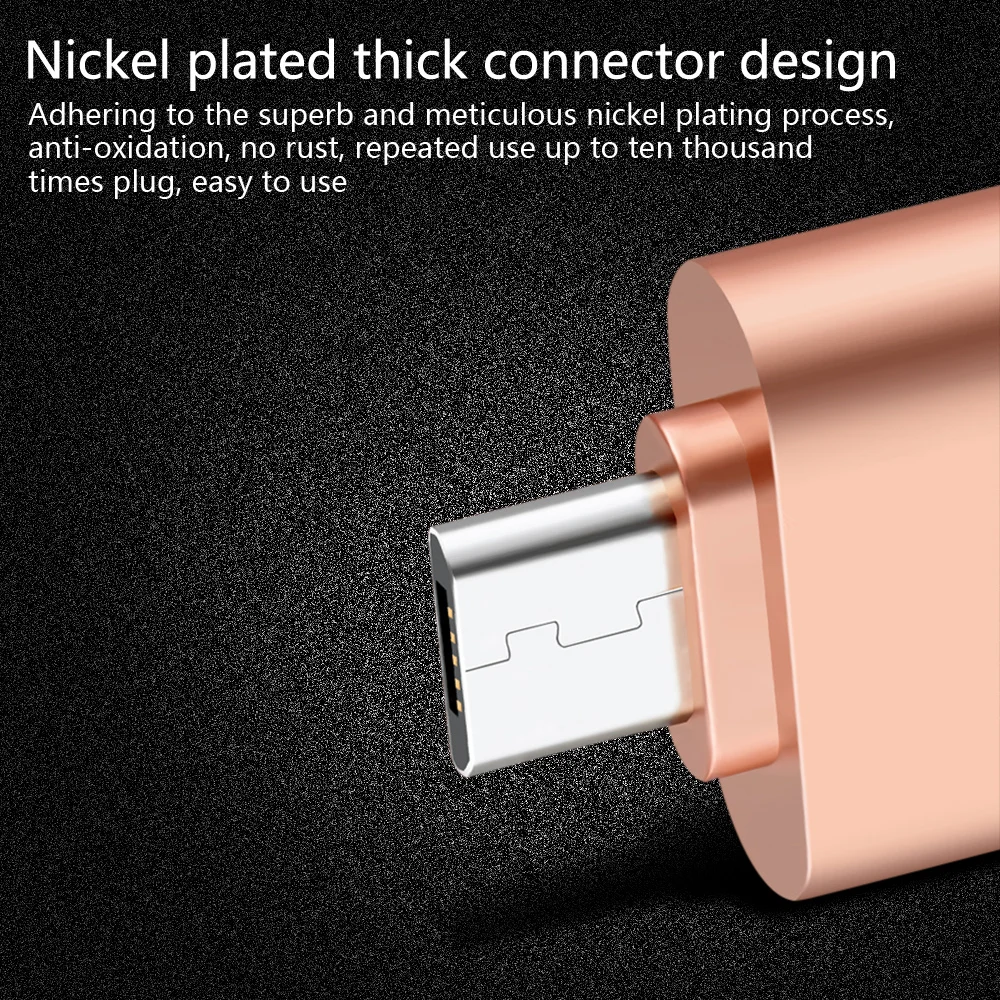 Мини микро USB OTG адаптер 2,0 конвертер для samsung S5 S4 J3 J5 J7 Xiaomi LG huawei Android мобильный сотовый телефон адаптер