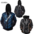 Толстовка Тони Старка для косплея Endgame, спортивный костюм для мальчиков, толстовка с капюшоном, толстовка с капюшоном Тора на молнии