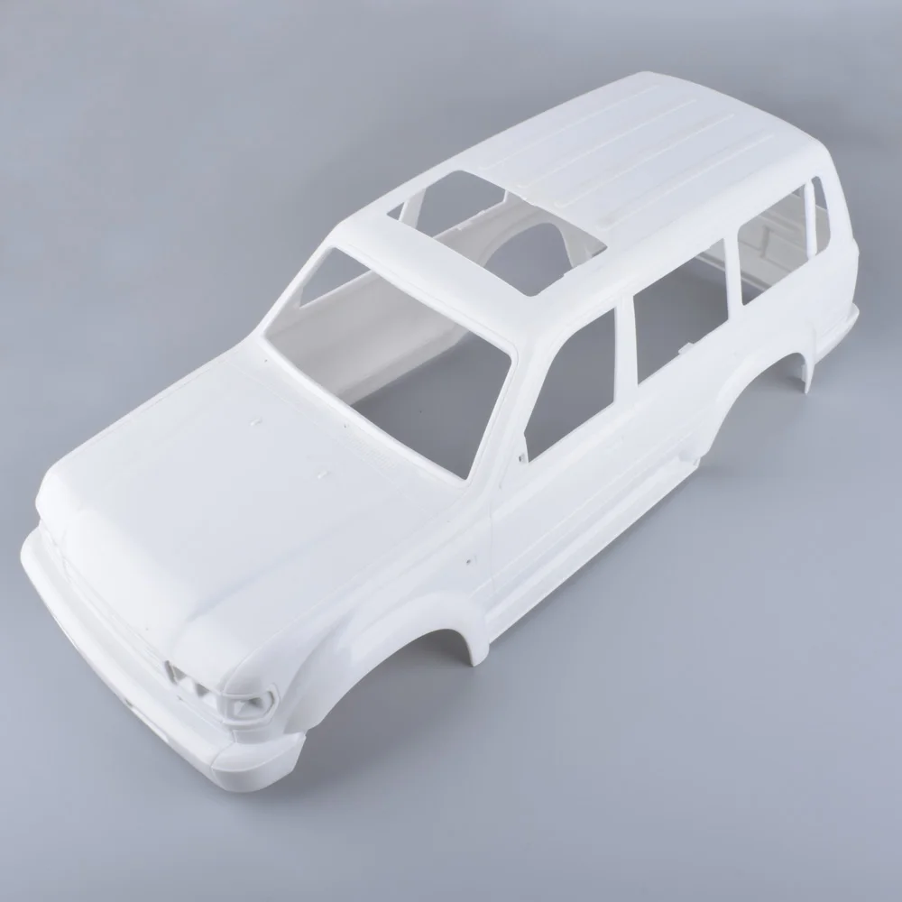 Радиоуправляемый LC80 Жесткий Корпус белого цвета для осевого SCX10 Wheelbase 313 мм 1/10