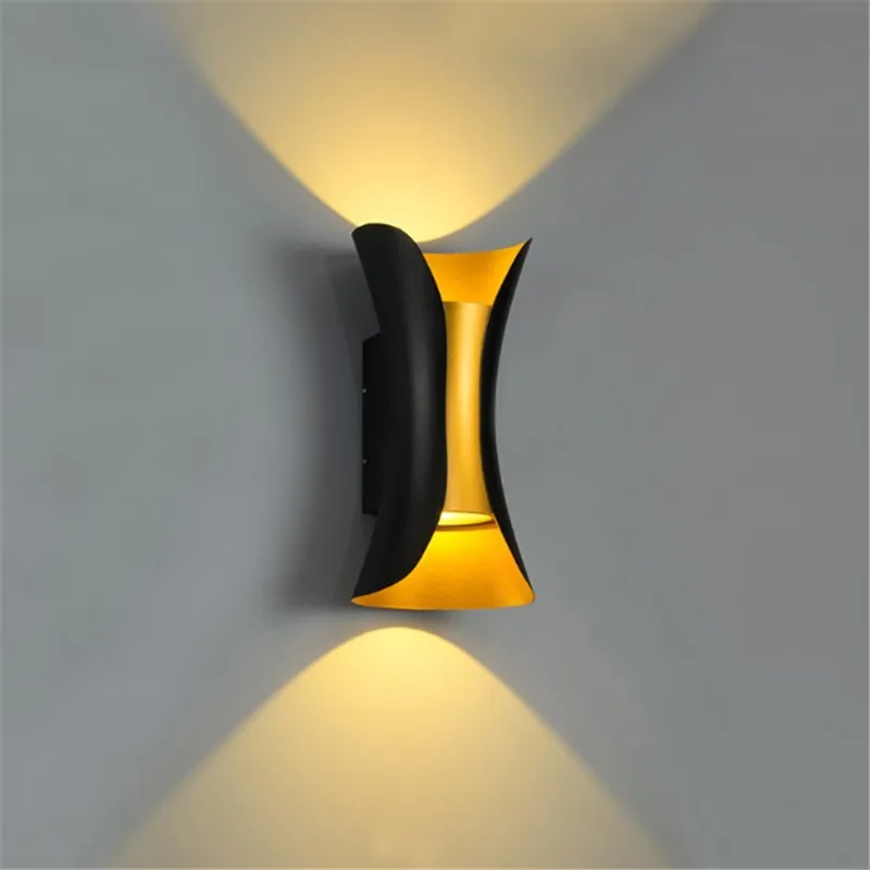 

Garden Wall Lamp Sconces Outdoor Waterproof 10W LED Wall Light Indoor Bedroom House Wall Lighting Decoration Exterior Wall Lamp