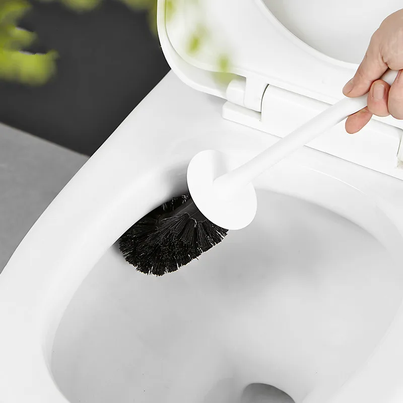 Bathroom toilet brush wall hanging type drain household washing long handle cleaning set holder mx12271104 | Обустройство дома