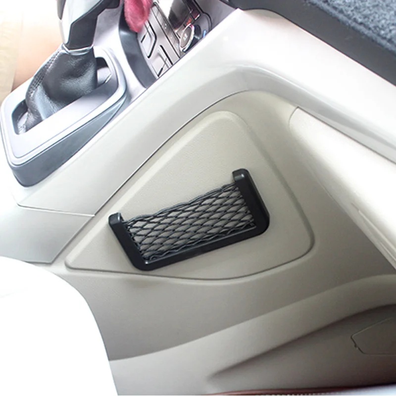 1 шт. универсальная маленькая Автомобильная задняя сетка для хранения сумка