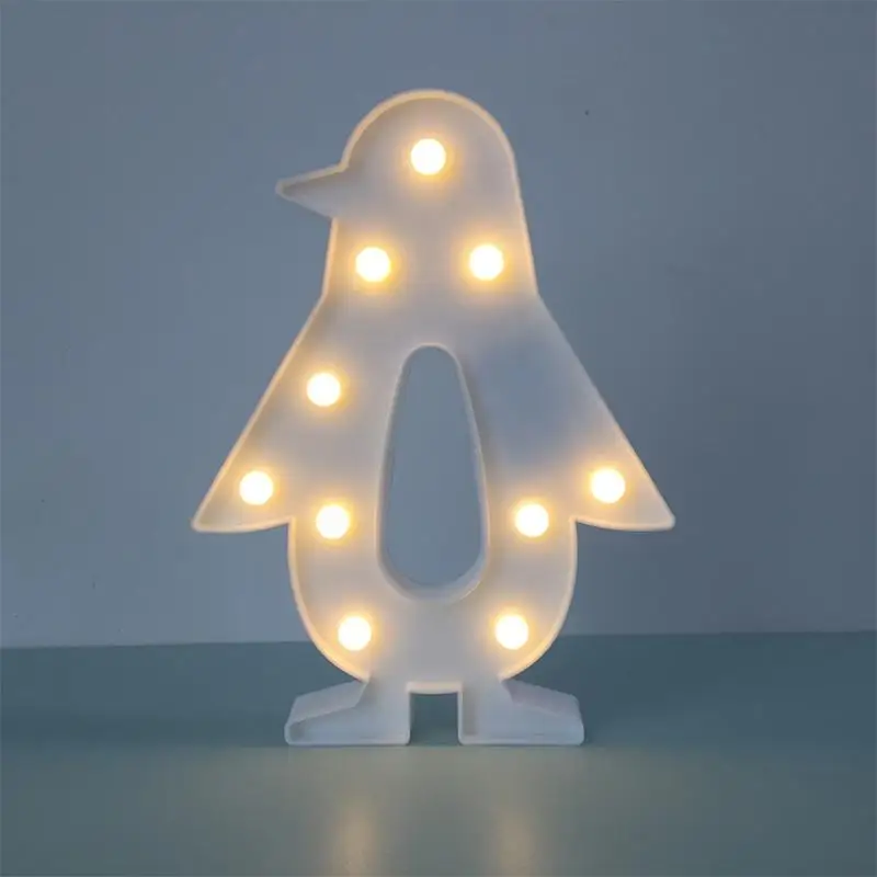 LumiParty LED Marquee ночник милый декоративный Пингвин свет для спальни детская комната