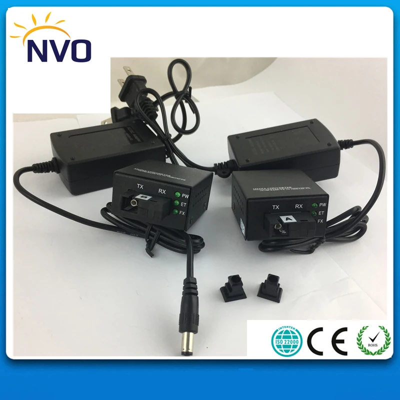 10/100 м мульти режим симплекс 2 K 1RJ45 SC внешний источник питания зарядное устройство