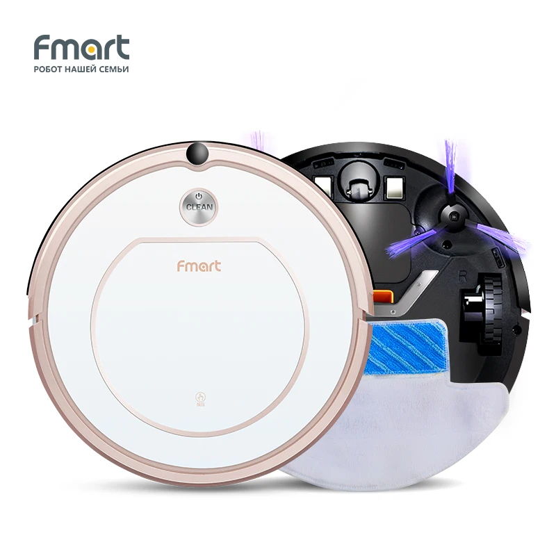 Робот пылесос FMART ZJ C1 полностью автоматический для уборки пола дома с функциями