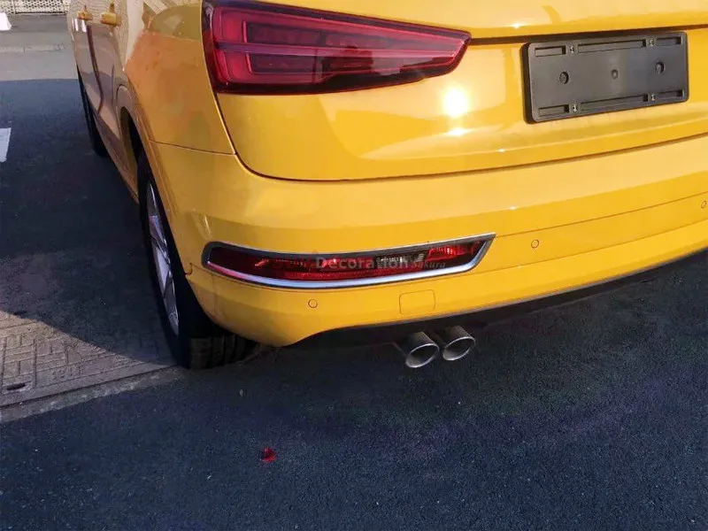 6 шт. передние и задние противотуманные фары для Audi Q3 2016 2017|light cover|light frontlight fog |