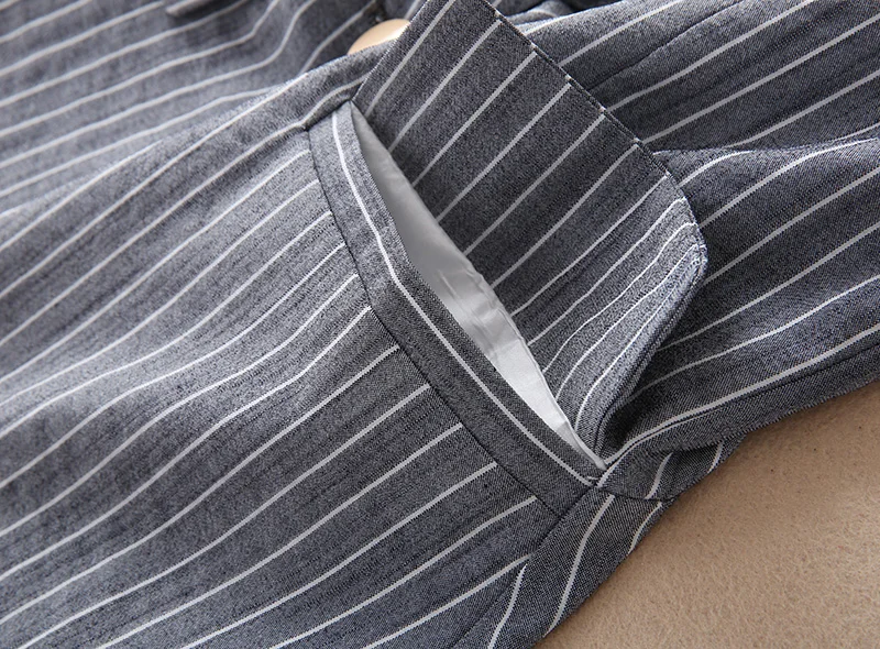 Новинка 2019 повседневные блейзеры из хлопка и льна Женская Длинная тонкая куртка