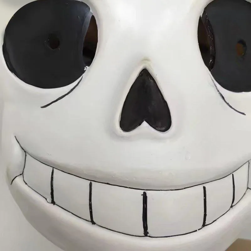 Takerlama игра «Undertale» маска жесткий латекс Косплэй шлем Санса для наращивания на всю голову маски вечеринка Хэллоуин Опора для взрослых и детей Карнавальная маска