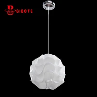modern pendant lights hanging lamp for bedroom kitchen dining room pendant chandelier lustre e27 led pp shade fixture light