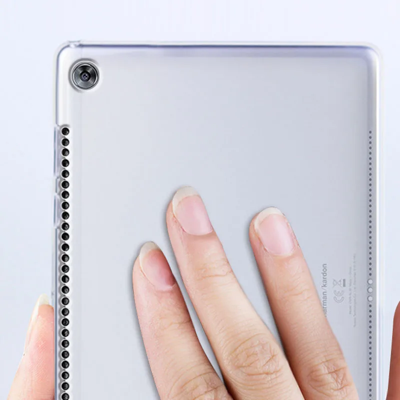 2018 Новый Прозрачный чехол для Huawei MediaPad M5 10 Pro 8 дюймов Мягкие TPU резиновая Матовая