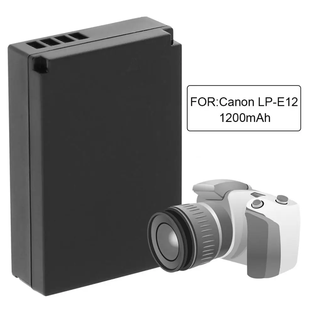 Аккумулятор для цифровой зеркальной камеры Canon EOS 100D Kiss X7 Rebel SL1 M10 литий ионный