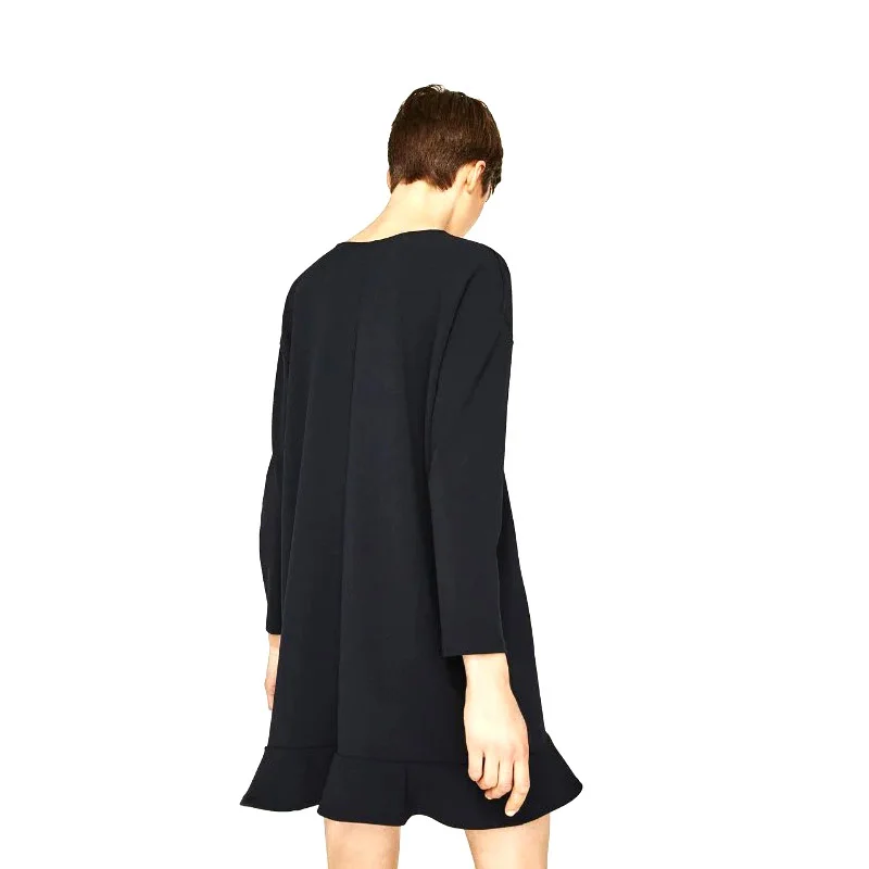 Мода 2017 г. элегантный оборками Цветок Вышивка женское платье женские летние