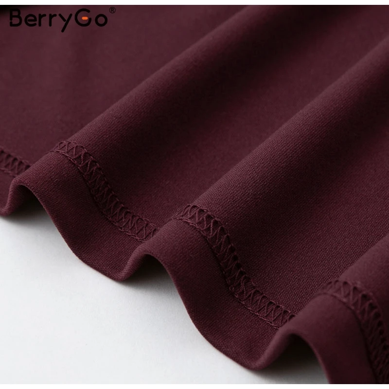 BerryGo повседневные женские платья с v-образным вырезом и коротким рукавом, винтажные платья с поясом и пуговицами размера плюс, женские одноцветные летние платья, новинка