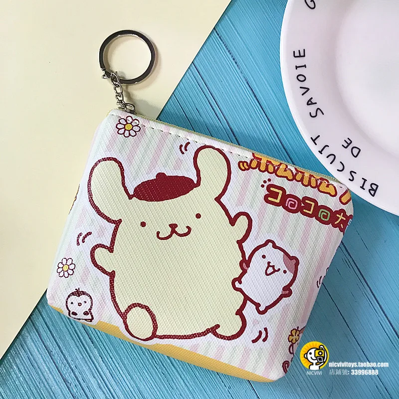 ЯПОНИЯ Sanrio маленькая двойная звезда PU Кошелек для монет унисекс кошелек мода