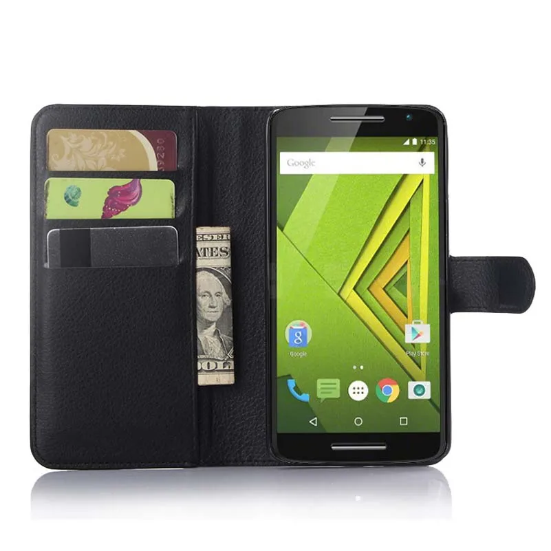 Личи кожного покрова Чехол кобура магнитного талии мешок кошелек кожаный чехол