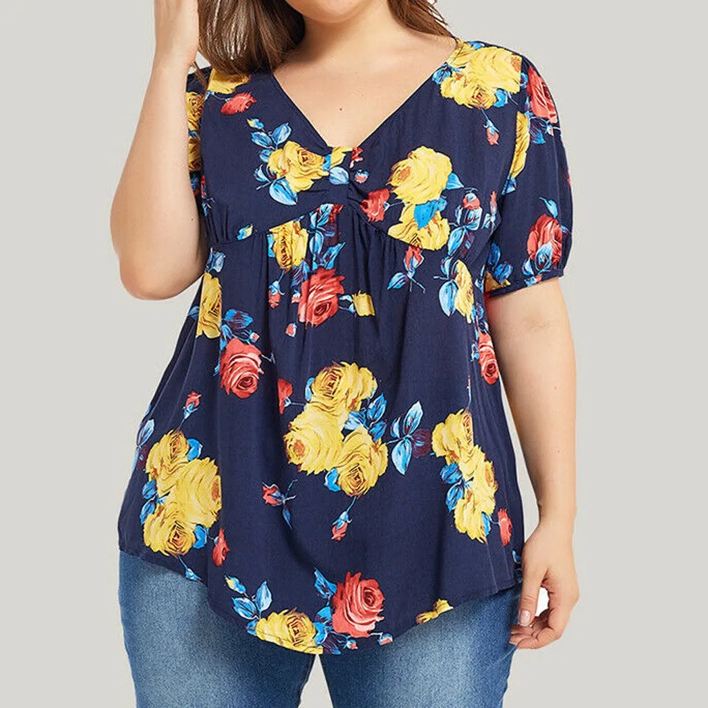 Бесплатная страусиного размера плюс модная женская летняя свободная Удобная