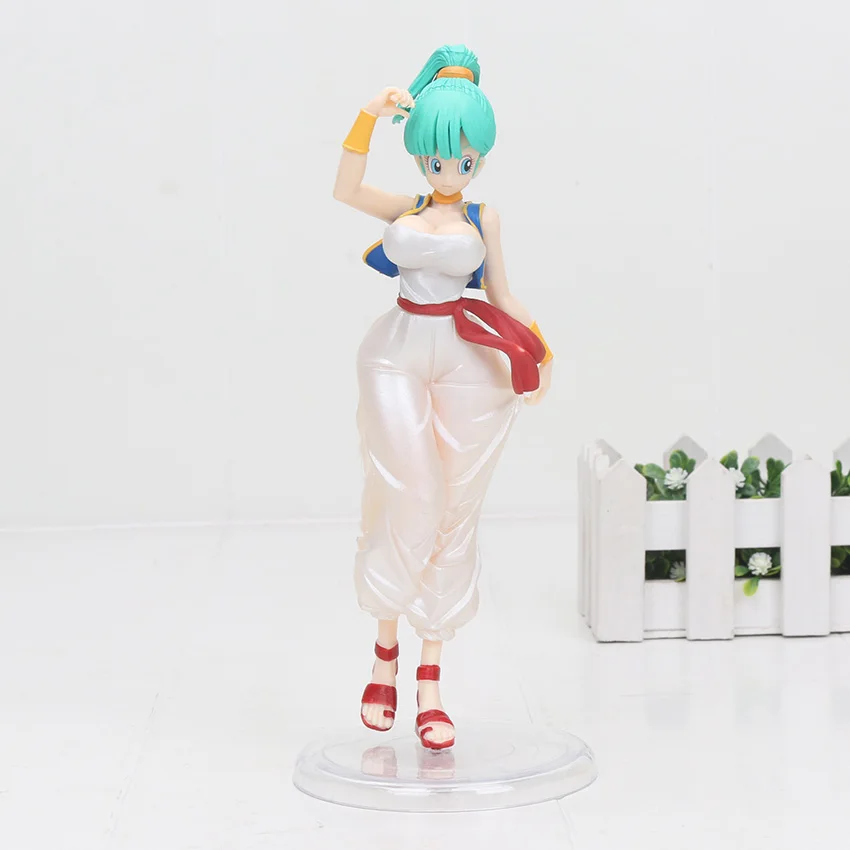 Аниме Dragon Ball Gals NO. 18 лазурит девушки Bulma Ланч Ранчи Чичи видель ПВХ DBZ фигурка Коллекция Модель игрушки 9-20 см