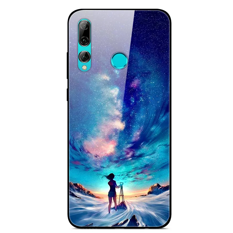 

For Huawei honor 10i Case Tempered Glass Case Hard Back Cover Phone Case For Huawei Honor 10i HRY-LX1T 10i 10 i TPU Bumper Cases
