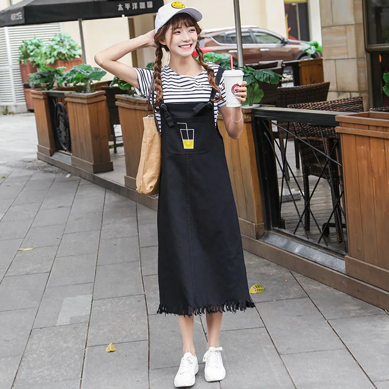 2018 Новый Для женщин Джинсовые юбки стакана воды Вышивка юбка Harajuku милые середины