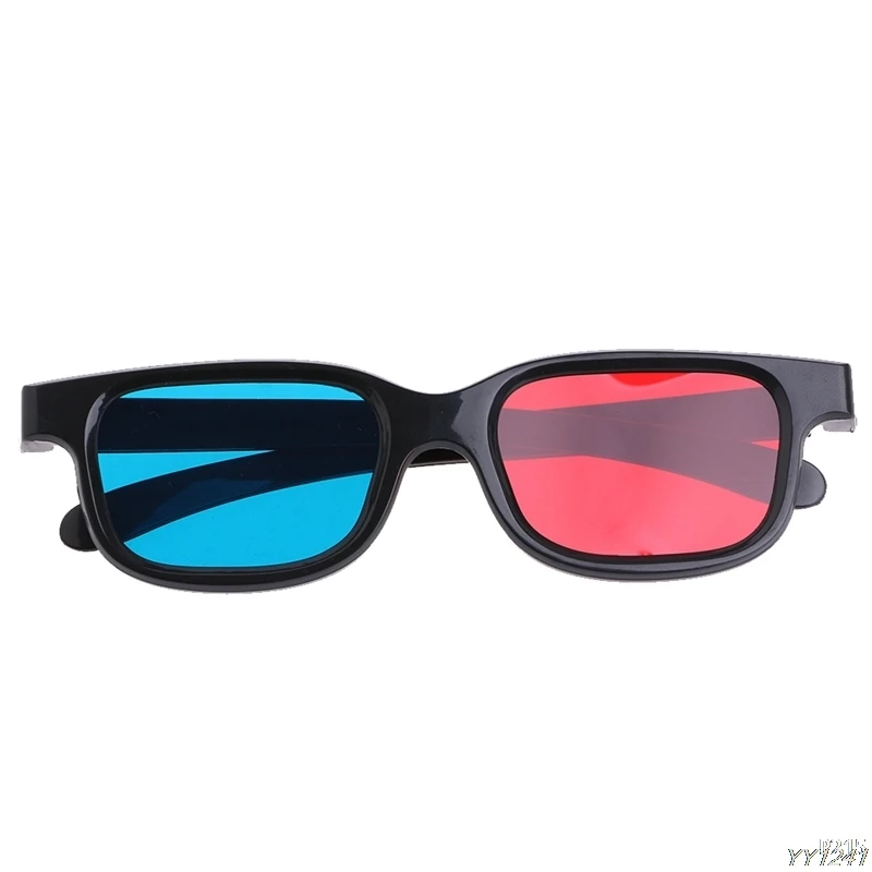 2018 модные Универсальные 3D-очки/красные синие голубые 3d-очки Anaglyph 3D Пластиковые