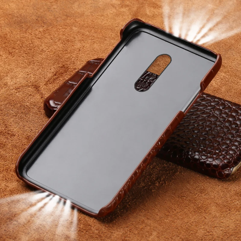 Чехол из натуральной кожи для Oneplus 7 Pro защитный чехол 7pro 6 6T 5T 7T PRO противоударный